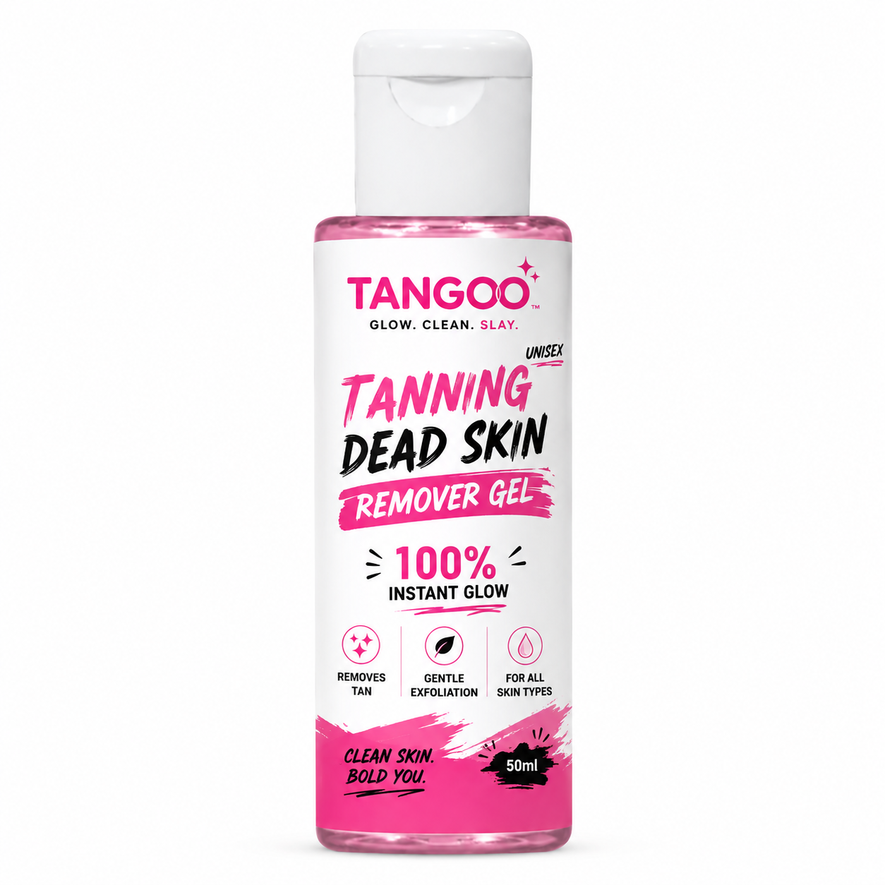 Tangoo Instant Glow Exfoliating Gel – Hand, Neck, Elbow & Knee Care