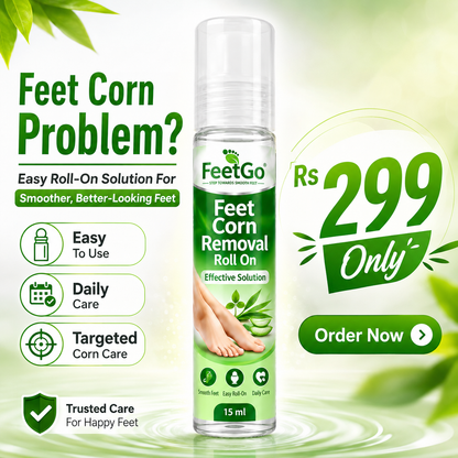 FeetGo Corn Removal Roll-On