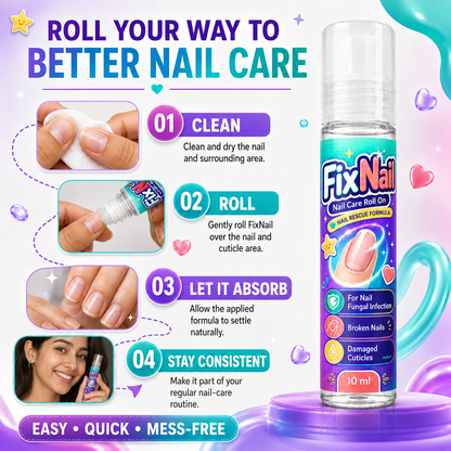 FixNail Nail Care Roll On