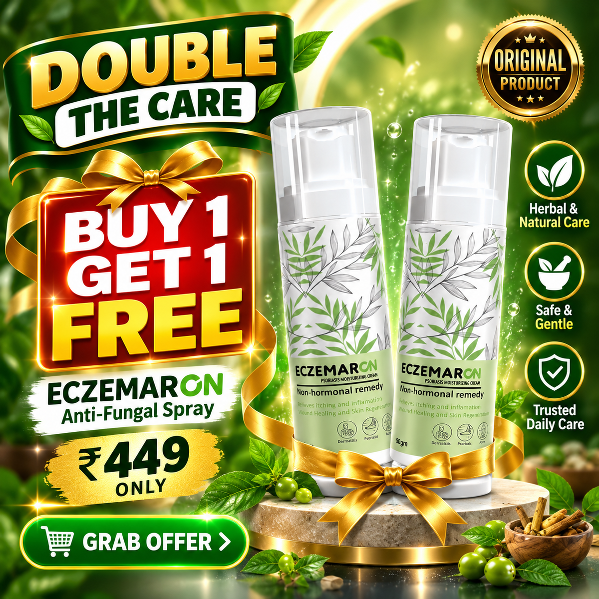 Eczemaron Anti-Fungal Spray-🔥 BUY 1 GET 1 FREE 🔥