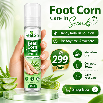 FeetGo Corn Removal Roll-On