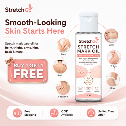 Stretchgo  Stretchmark Removal Herbal Oil