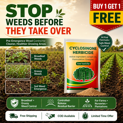 Cyclosinone Herbicide Granules