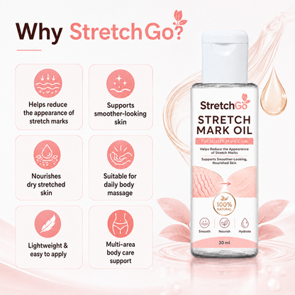 Stretchgo  Stretchmark Removal Herbal Oil