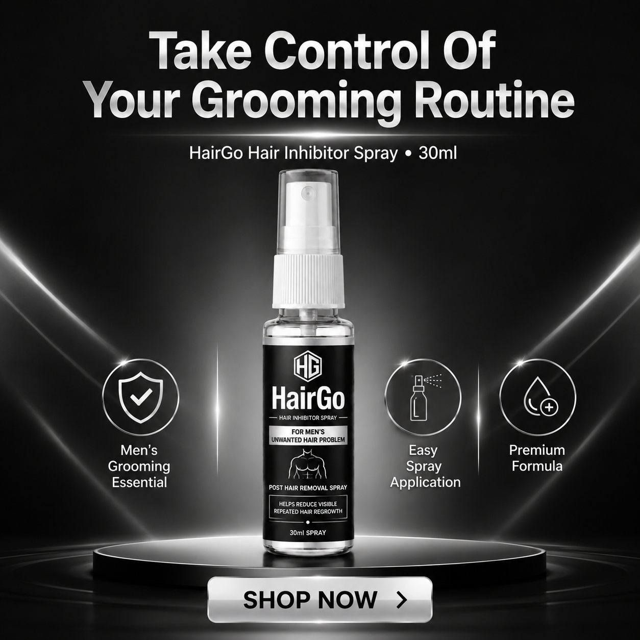 HairGO Hair Inhabitor Spray