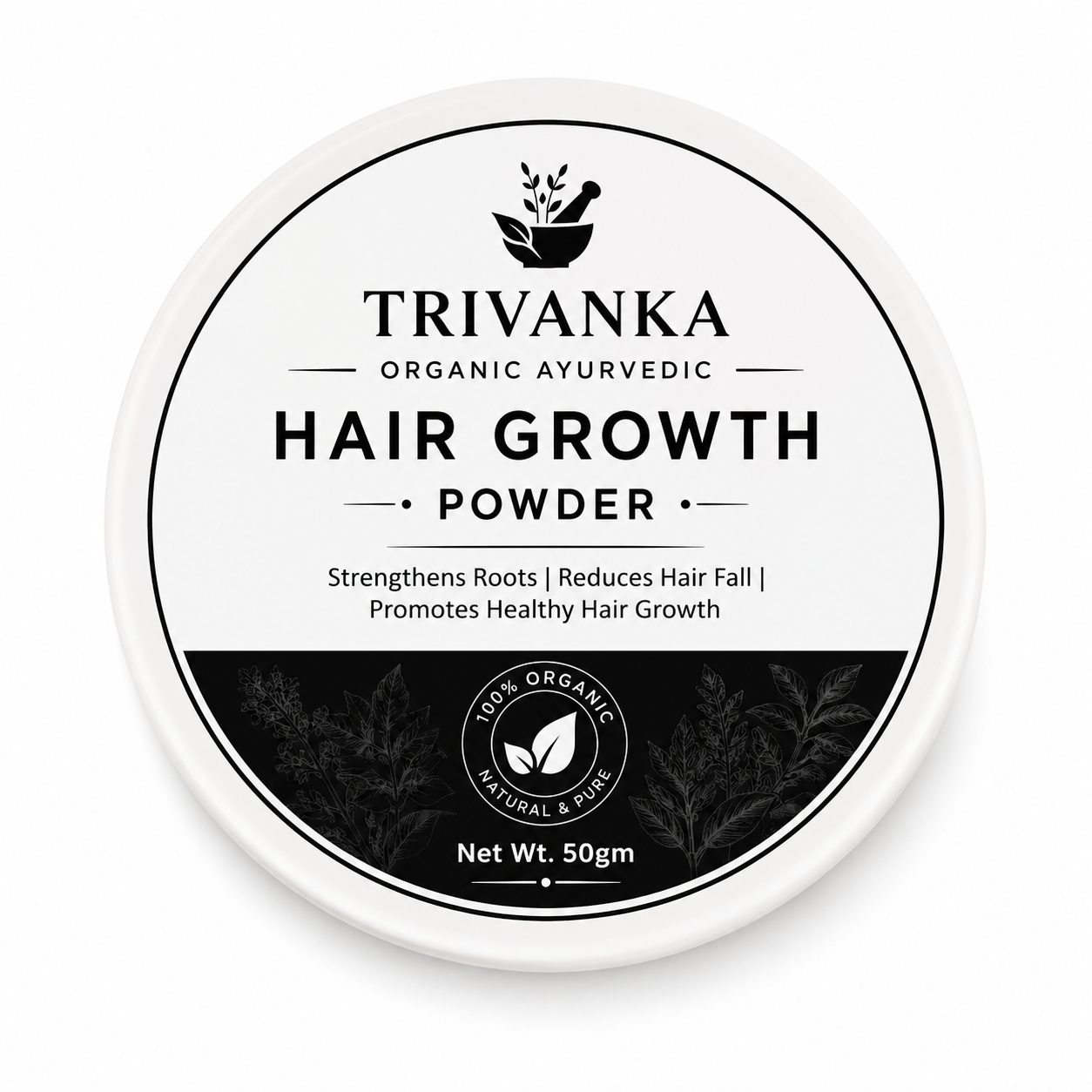 Trivanka Organic Ayurvedic Hair Growth Powder