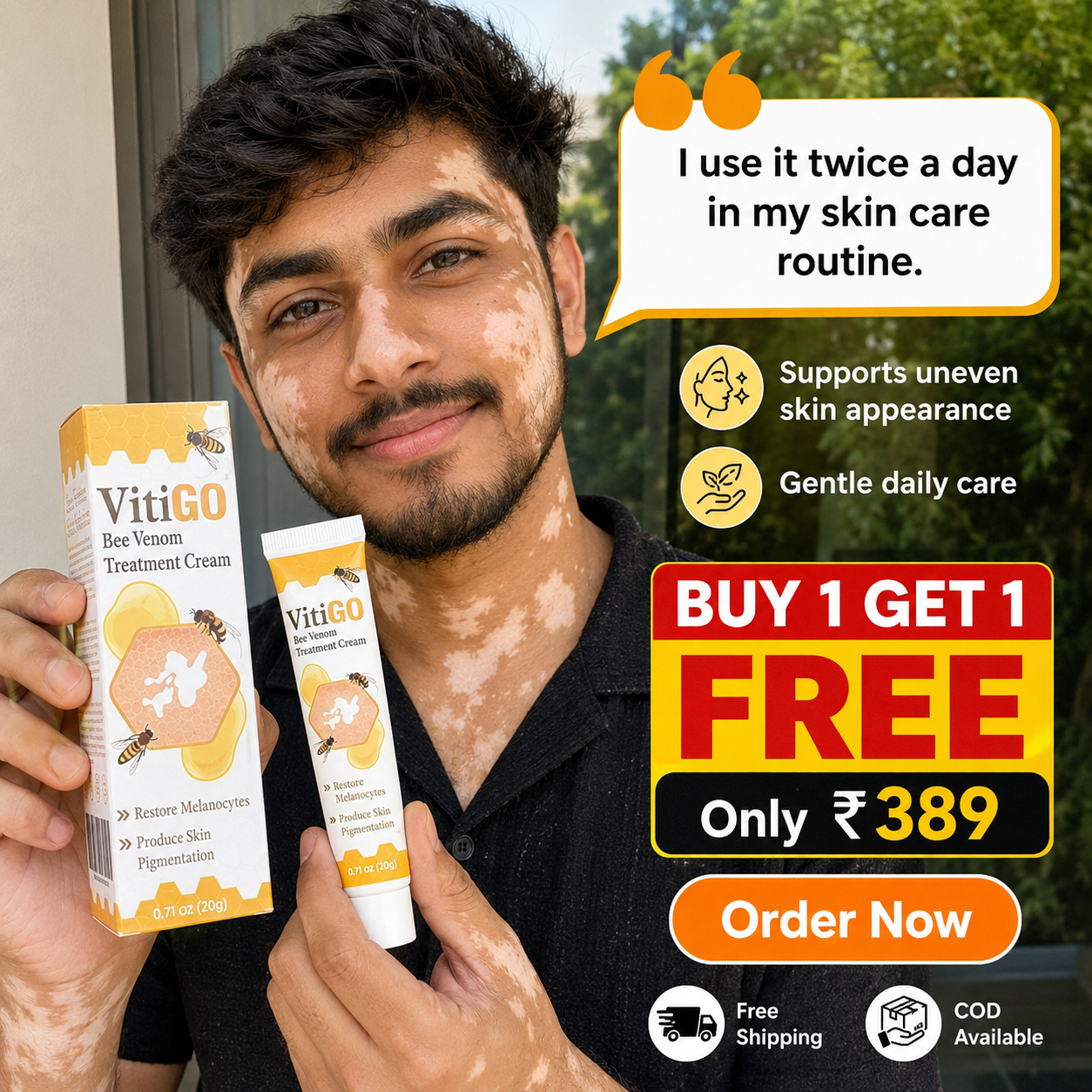 VitiGO Corrector Cream - BUY 1 GET 1 FREE 🔥