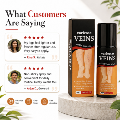Turmeric Varicose Veins Relief Spray🌿