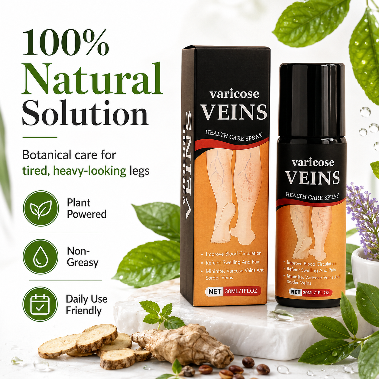 Turmeric Varicose Veins Relief Spray🌿