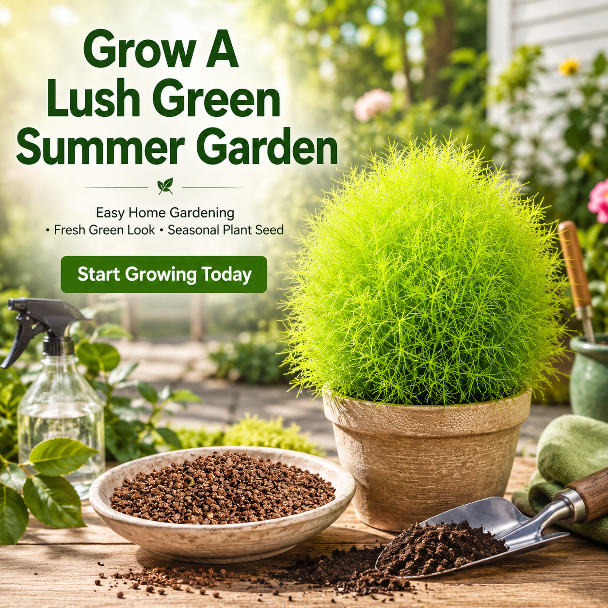 Kochia Plant Premium Seeds- Summer Friendly