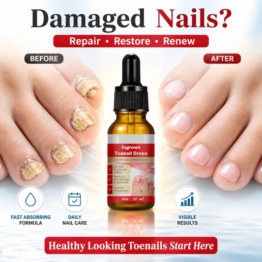 Toenail Nail Repair Oil for Damaged & Weak Nails – Buy 1 Get 1 FREE 🔥