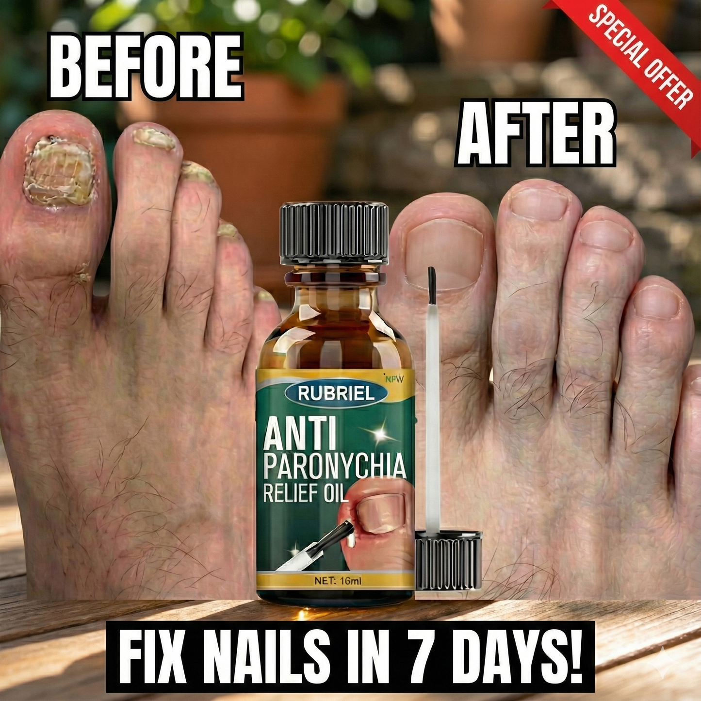 Rubriel Nail Repair Oil - (Buy 1 Get 1 FREE🔥🔥)