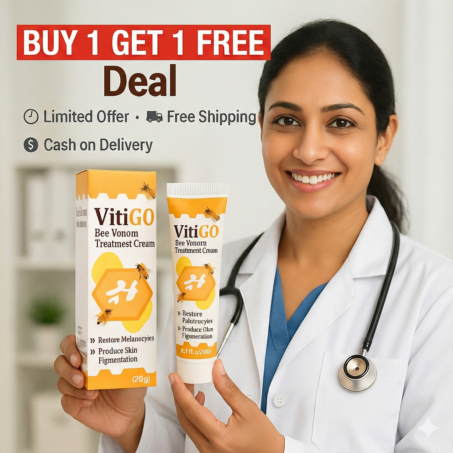 VGO Corrector Cream - BUY 1 GET 1 FREE 🔥