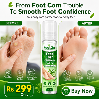 FeetGo Corn Removal Roll-On